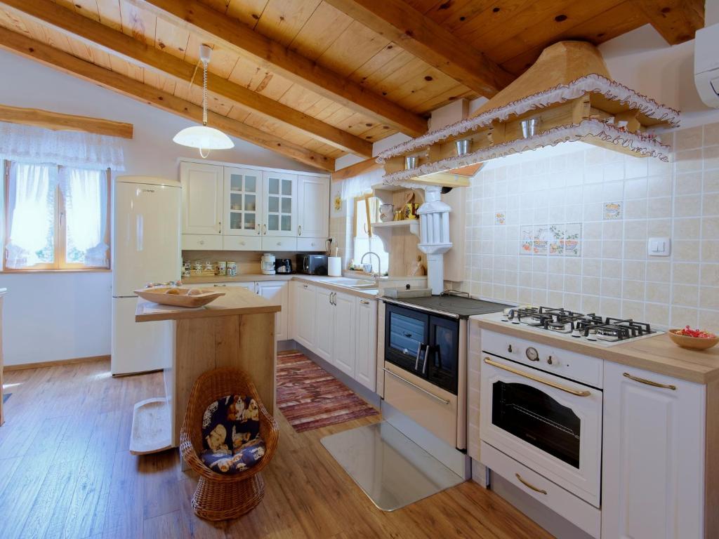 Kuchyňa alebo kuchynka v ubytovaní Casa Mira by Rent Istria
