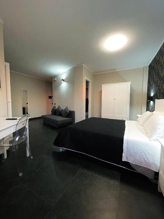 Postel nebo postele na pokoji v ubytování ALDIVA ROOMS