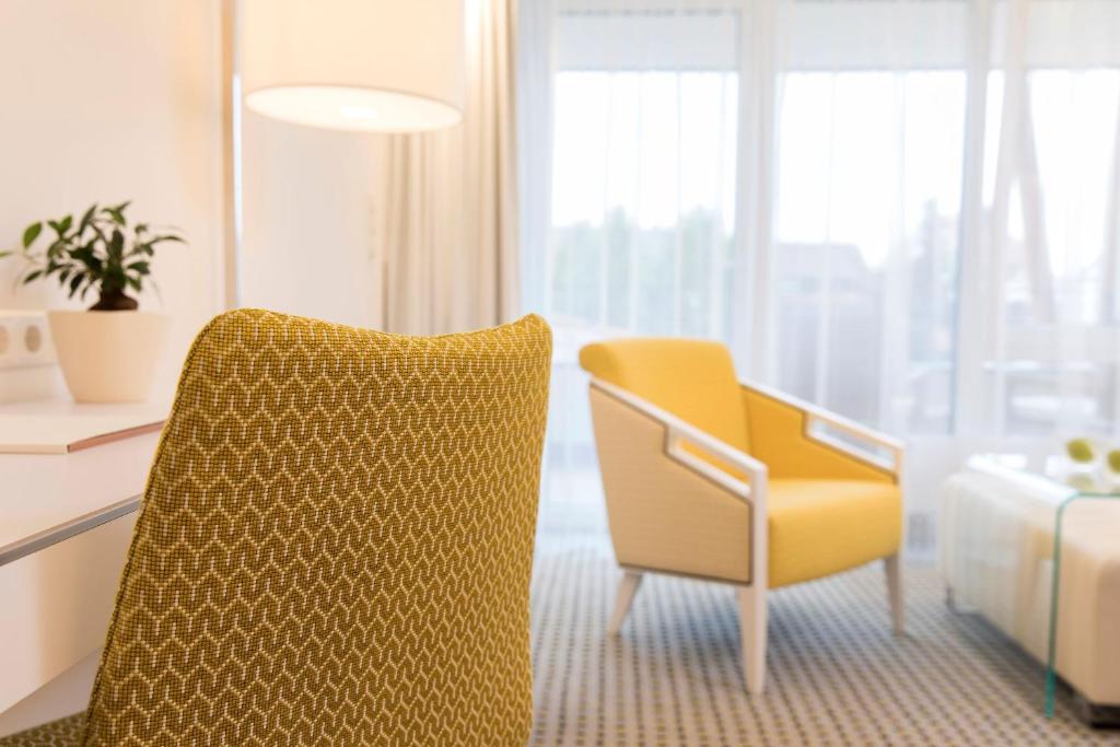 Posezení v ubytování Sonnenhof Hotel & Spa