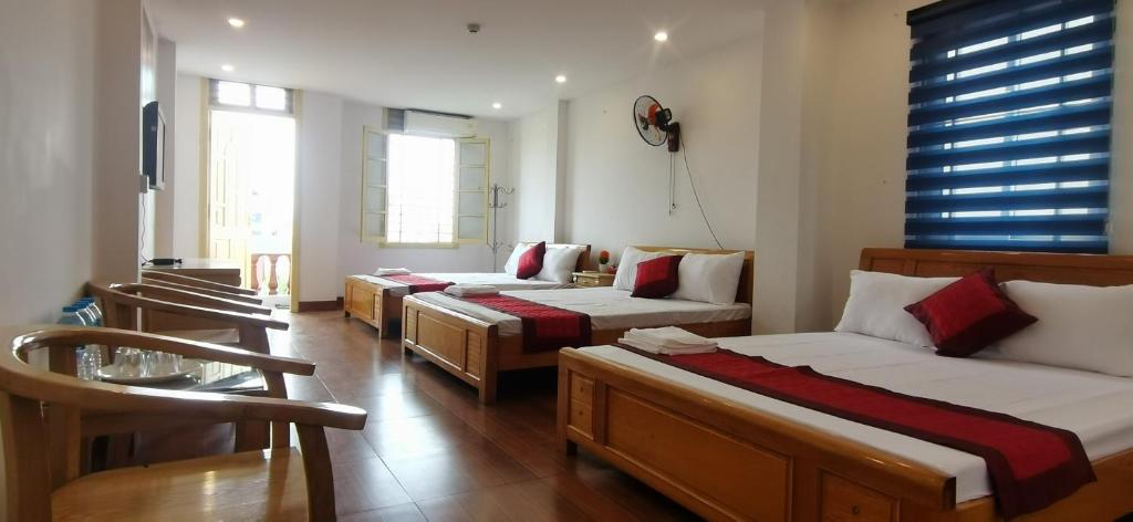 Thanh Hương 99 Hotel - Nội Bàiにあるシーティングエリア