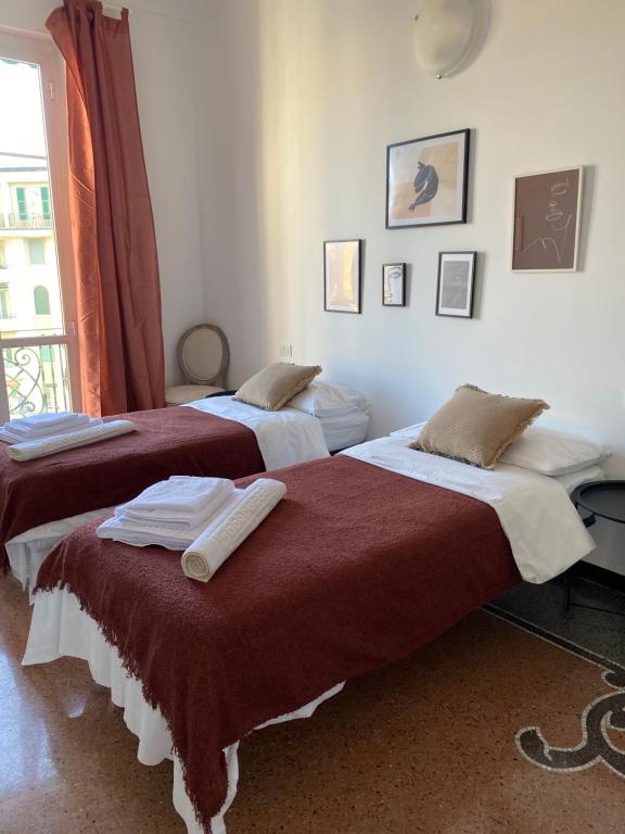 Postel nebo postele na pokoji v ubytování CASA AMEDEO