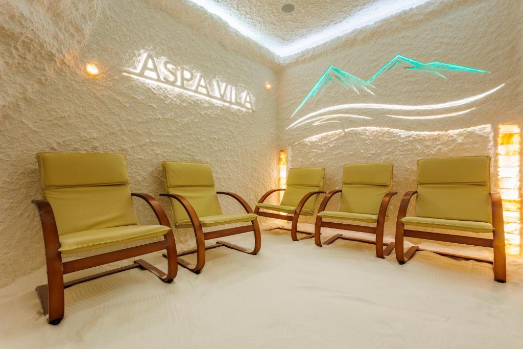 Posezení v ubytování Spa Hotel Aspa Vila