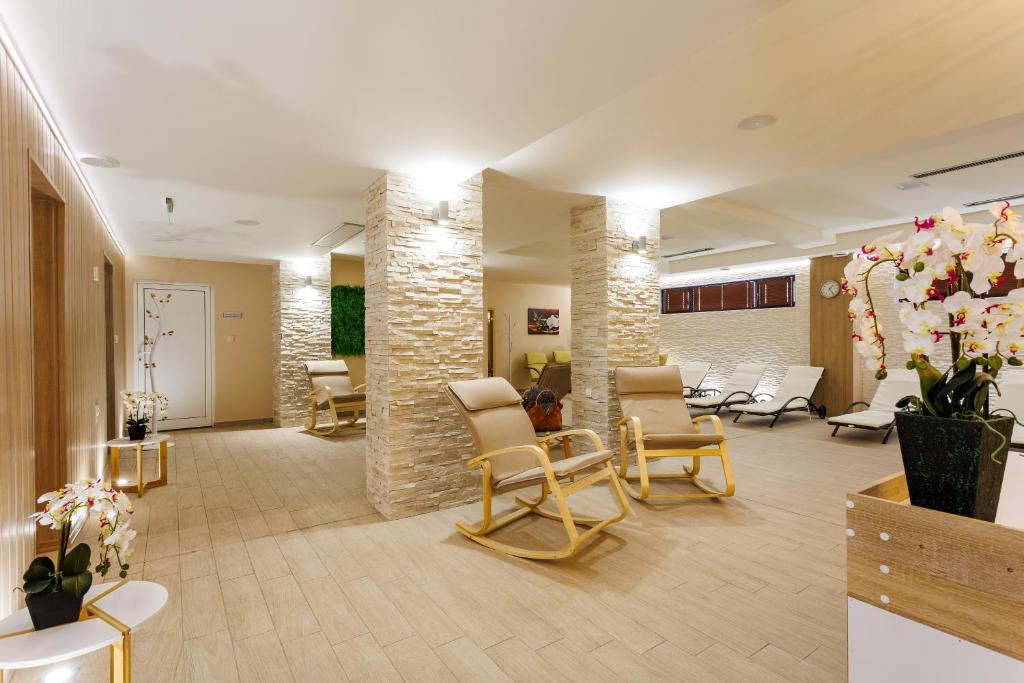 Posezení v ubytování Spa Hotel Aspa Vila