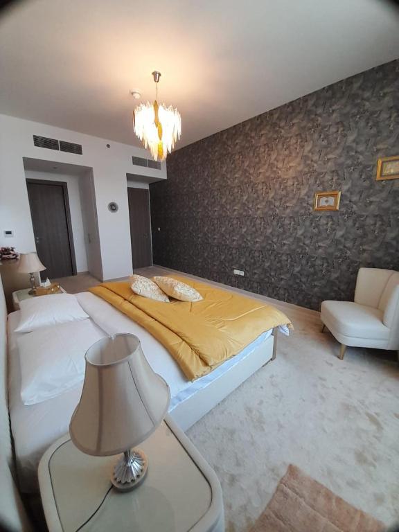 Posezení v ubytování LUXURY 2 Bedroom Apartment in GATEWAY Residence