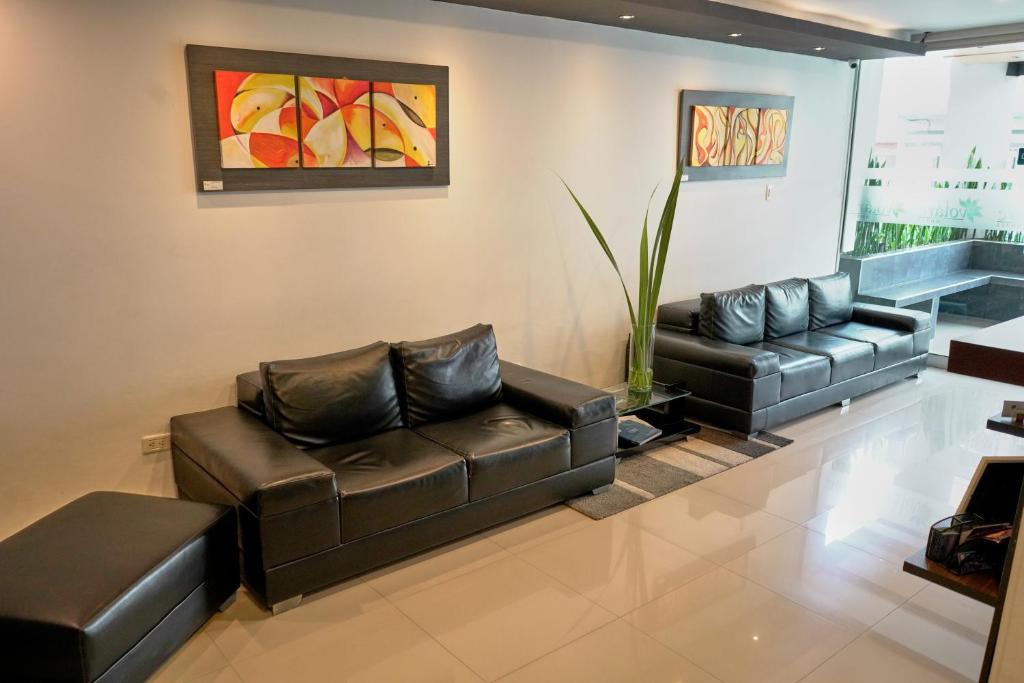 Zona de estar de Hotel Volare