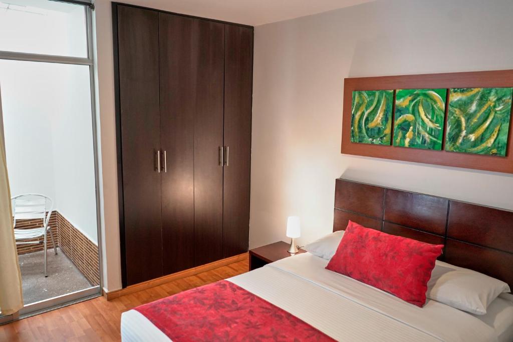 Cama o camas de una habitación en Hotel Volare