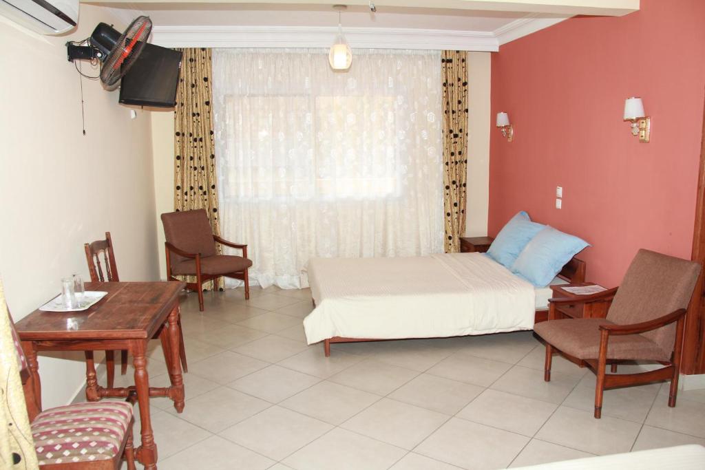 Posezení v ubytování HOTEL MENABE