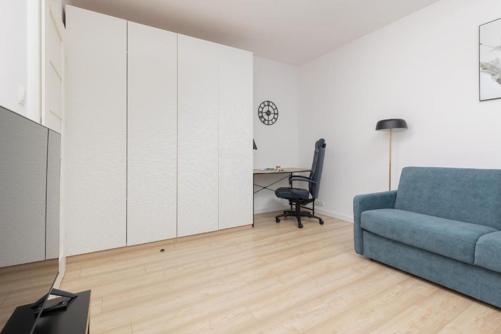 Posedenie v ubytovaní Warsaw Portofino Apartment by Noclegi Renters