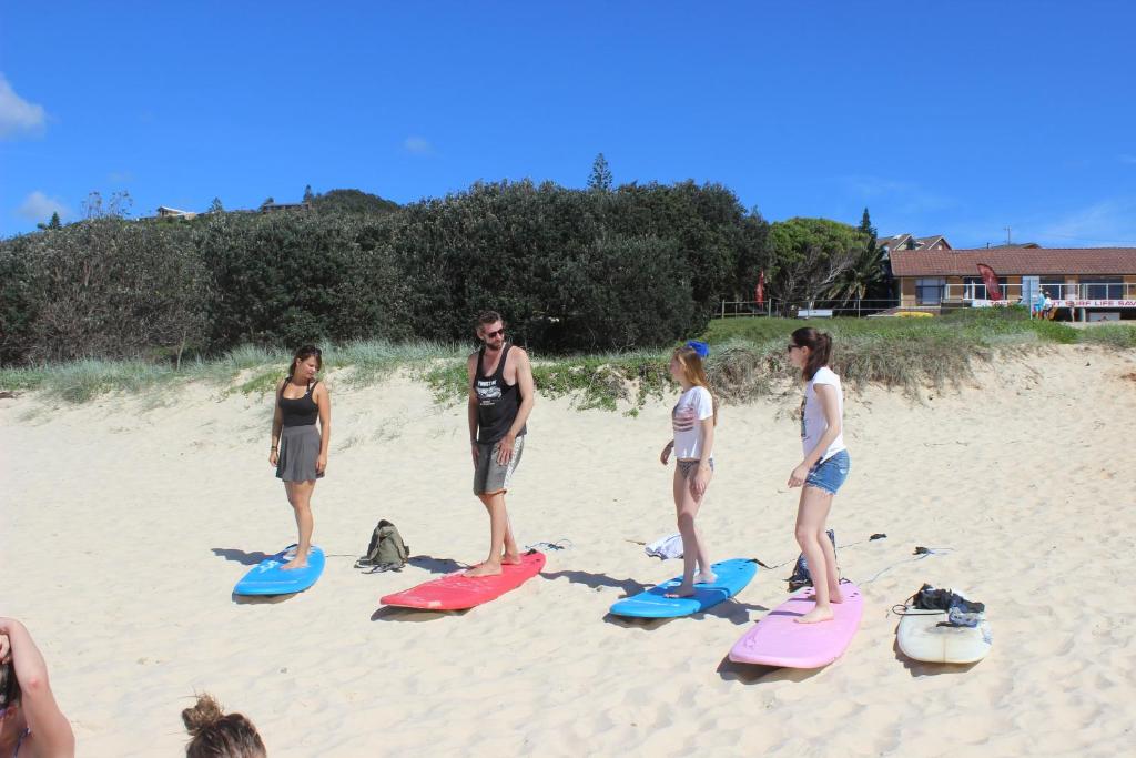 Hosté ubytování Beachside Backpackers