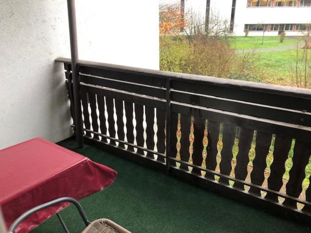 Balkón nebo terasa v ubytování Hotel Saarland Lebach