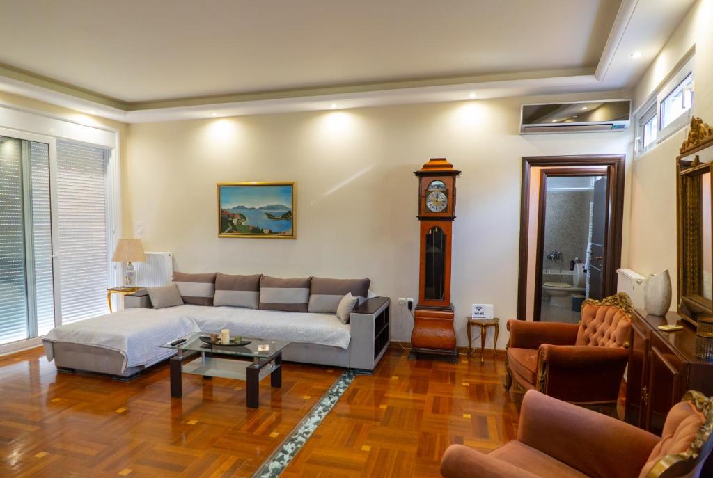 Posedenie v ubytovaní Villa Beta Sea View