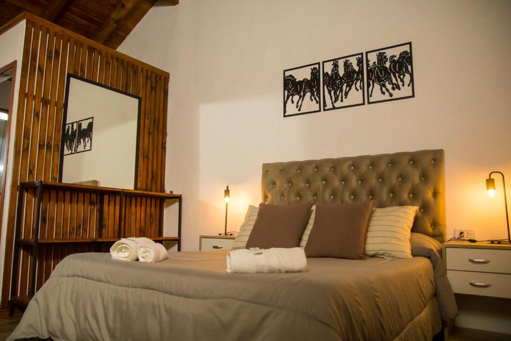 Postel nebo postele na pokoji v ubytování Tacuifi I - Apartamentos