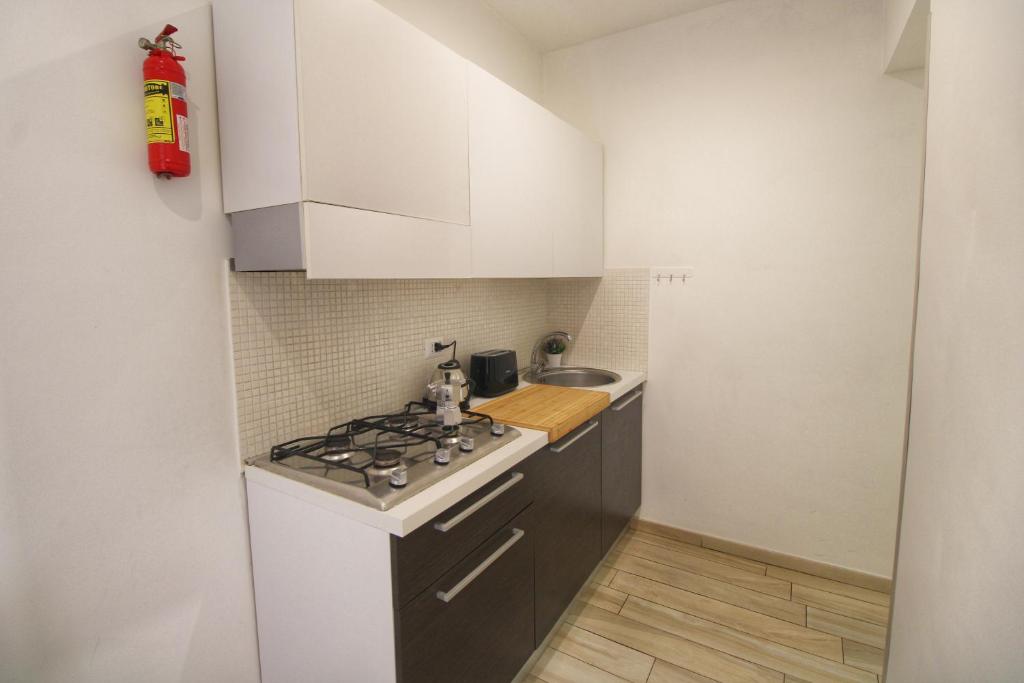 Kuchyň nebo kuchyňský kout v ubytování Dalmati House San Lorenzo