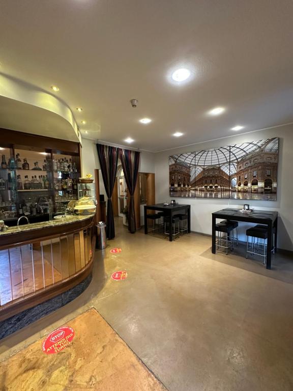 Lounge nebo bar v ubytování Hotel Aspromonte