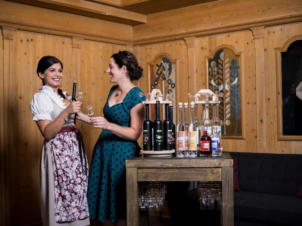 Nápoje v ubytování Hotel Crystal - KitzHorn Suites