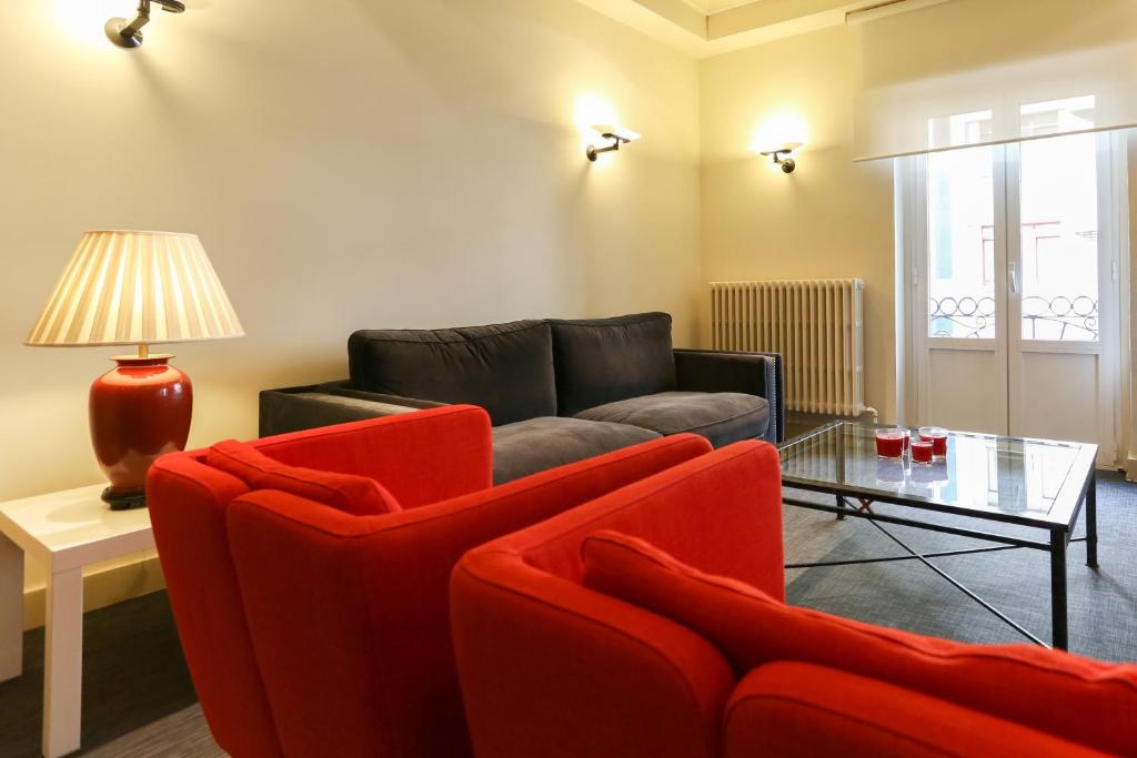 Posezení v ubytování Habitus Hotel Leyre