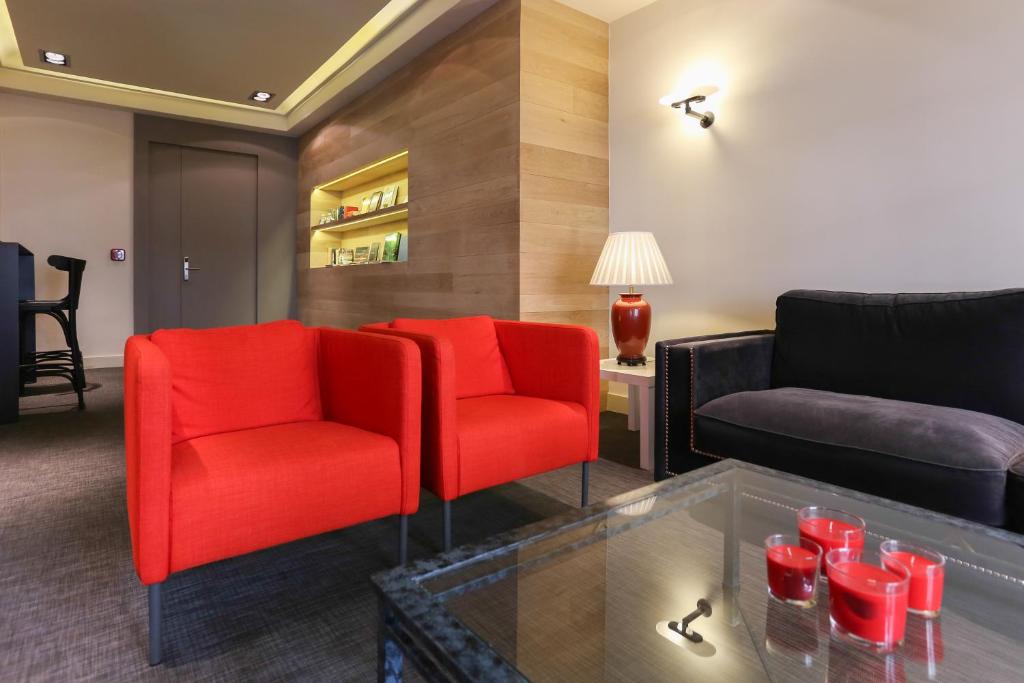 Posezení v ubytování Habitus Hotel Leyre