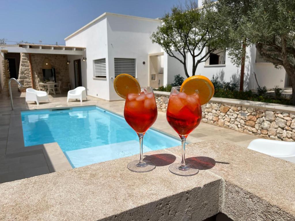 Πισίνα στο ή κοντά στο Charming Villa in Gagliano del Capo with Private Pool
