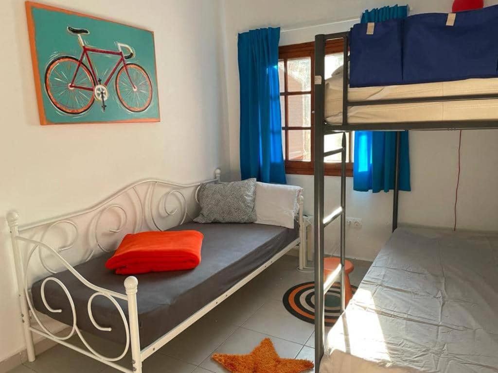 Postel nebo postele na pokoji v ubytování Holiday aptm - MorningSun1 - Sithonia