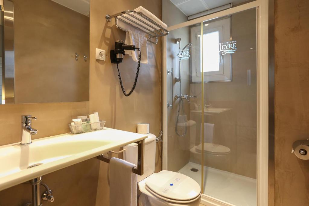 Koupelna v ubytování Habitus Hotel Leyre
