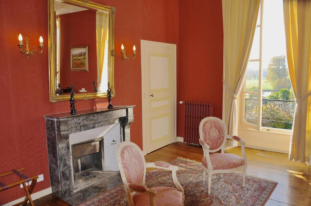 Chateau de la Foltière - Chambre Double Avec Salle De Bain Privée