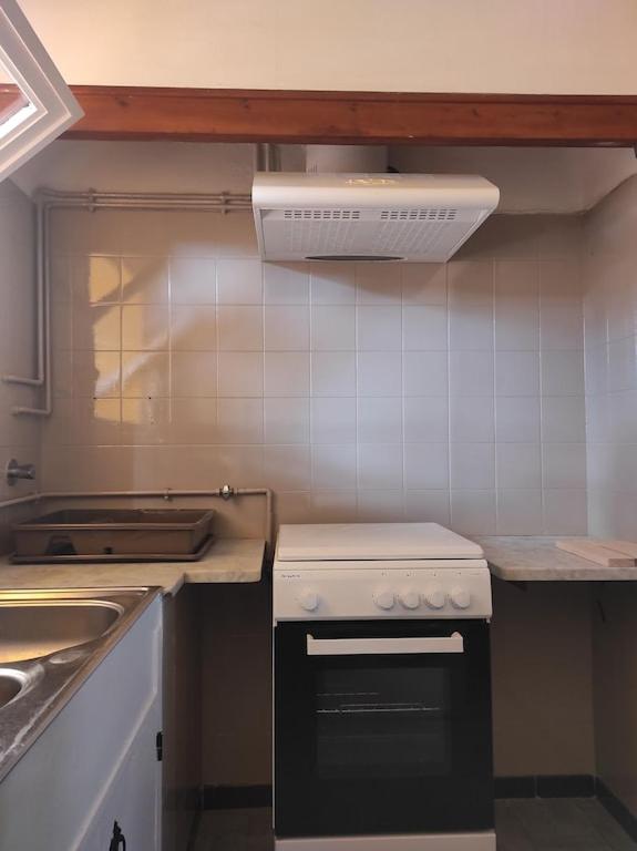 Kuchyň nebo kuchyňský kout v ubytování Apartamentos Can bruguera 2