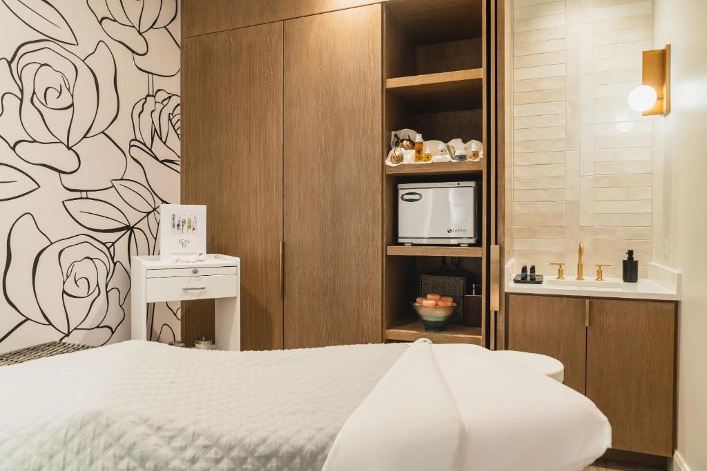 Postel nebo postele na pokoji v ubytování Hotel Viata