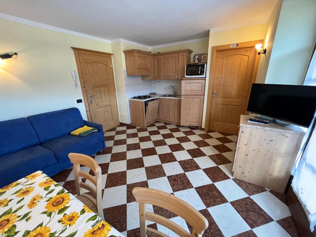 Kuchyň nebo kuchyňský kout v ubytování Casa Miramonti