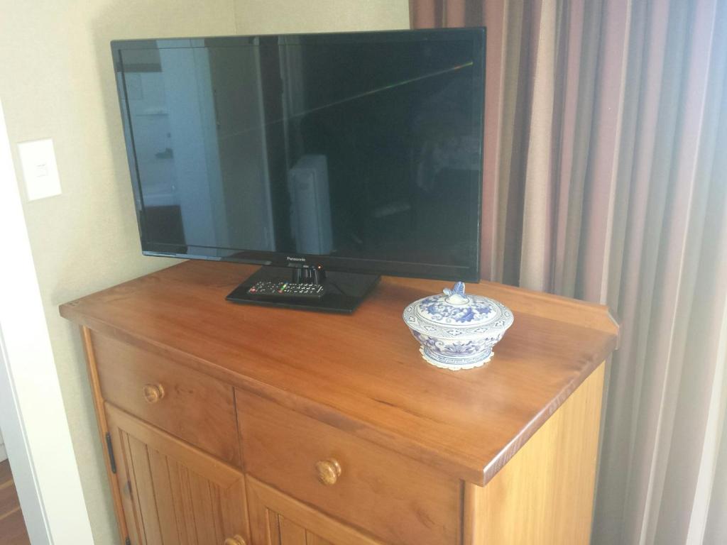 TV a/nebo společenská místnost v ubytování Scottbase B and B