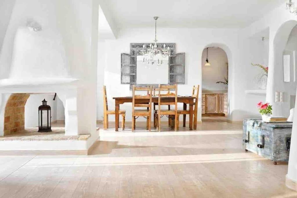 Posezení v ubytování Villa Navona Mykonos