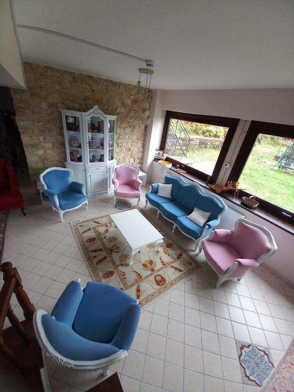 Posezení v ubytování Hayat Oksijen Resort