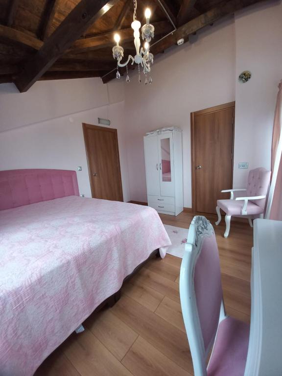 Postel nebo postele na pokoji v ubytování Hayat Oksijen Resort