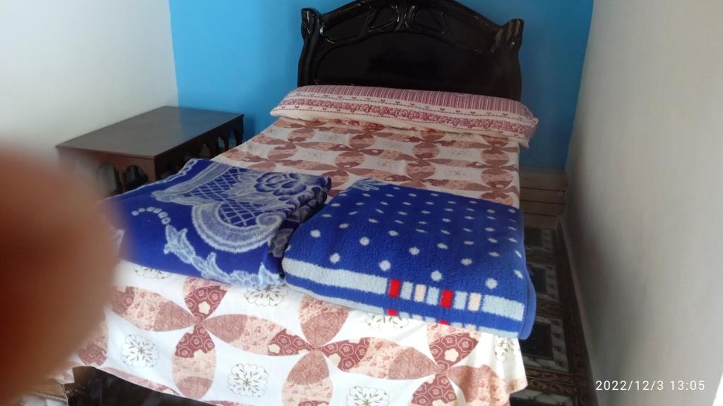 Postel nebo postele na pokoji v ubytování Al Salam Camp