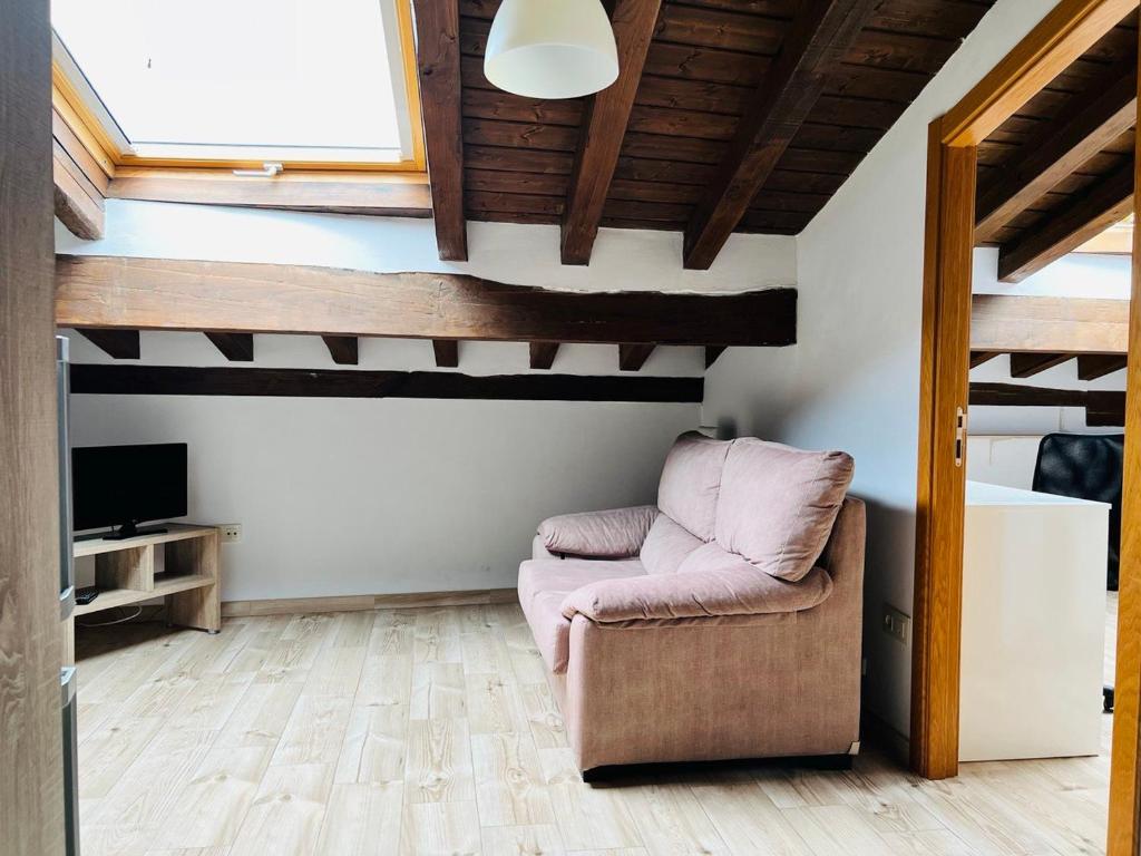 Posezení v ubytování Apartamentos Raíces