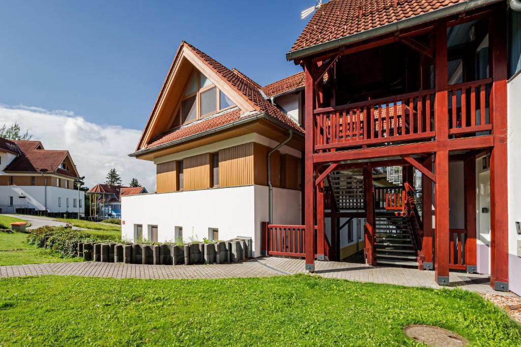 Budova, kde se apartmán nachází
