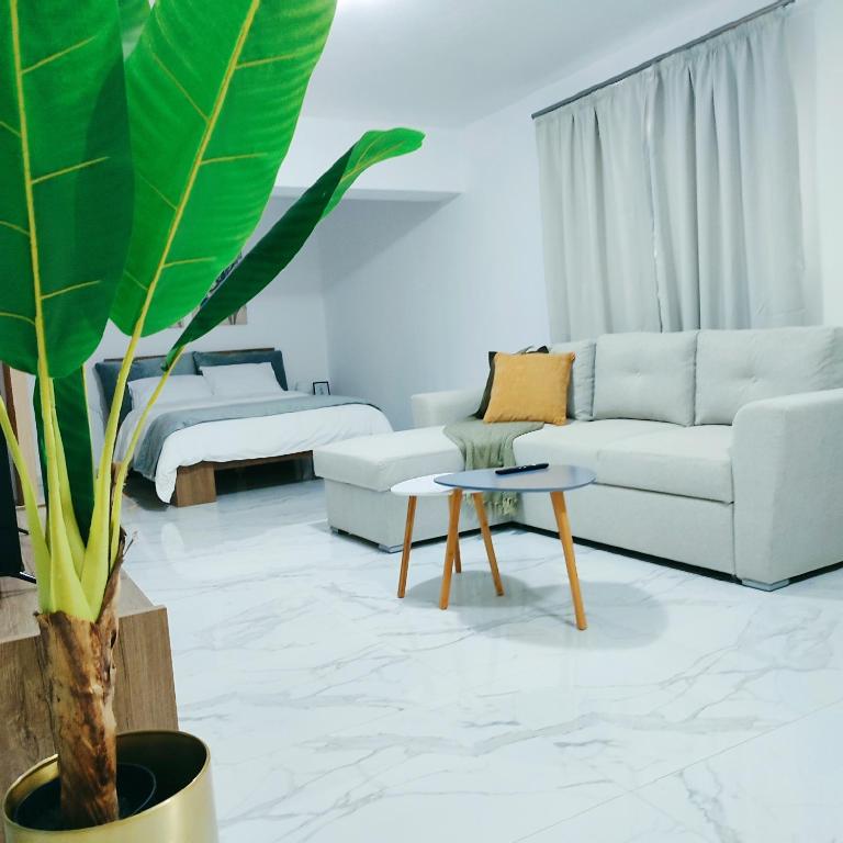 Posezení v ubytování Unique by perfect-living Ιωάννινα