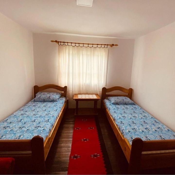 Un pat sau paturi într-o cameră la Planinska kuća kod Lazića