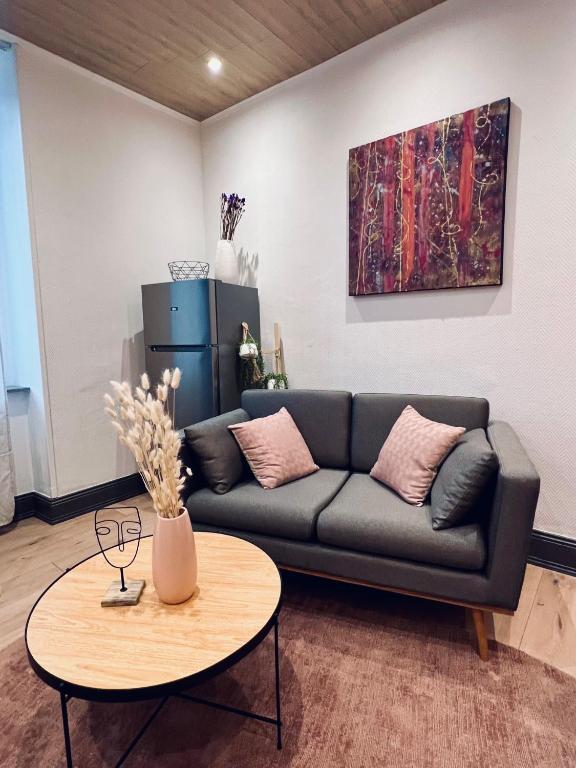 Posedenie v ubytovaní Jadore - Appartements meublés Mulhouse Ville