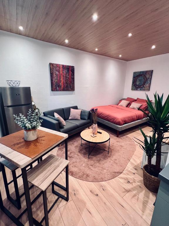 Posedenie v ubytovaní Jadore - Appartements meublés Mulhouse Ville