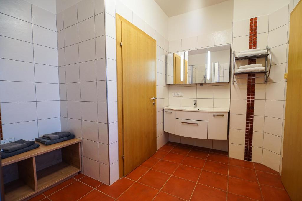Kúpeľňa v ubytovaní Haus Michael Tritscher