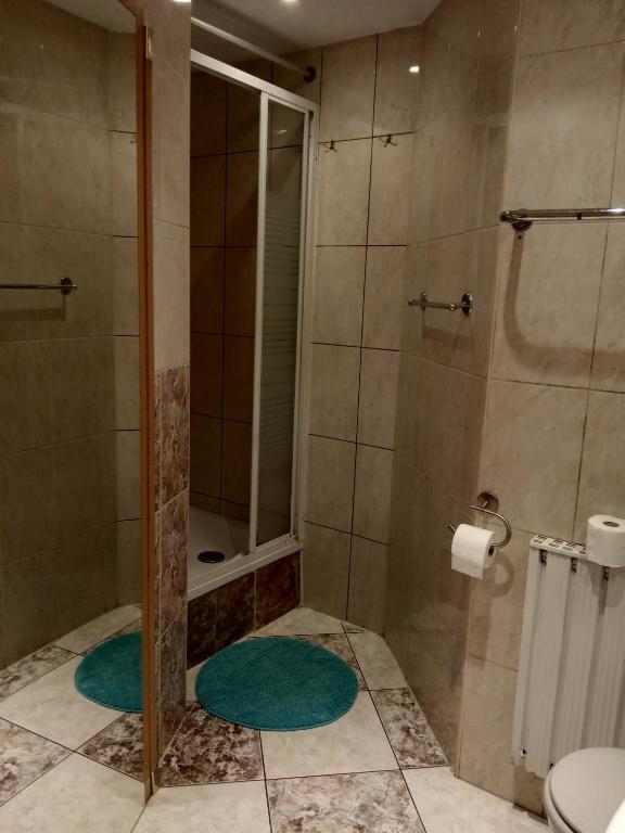 Kúpeľňa v ubytovaní A-Piramida