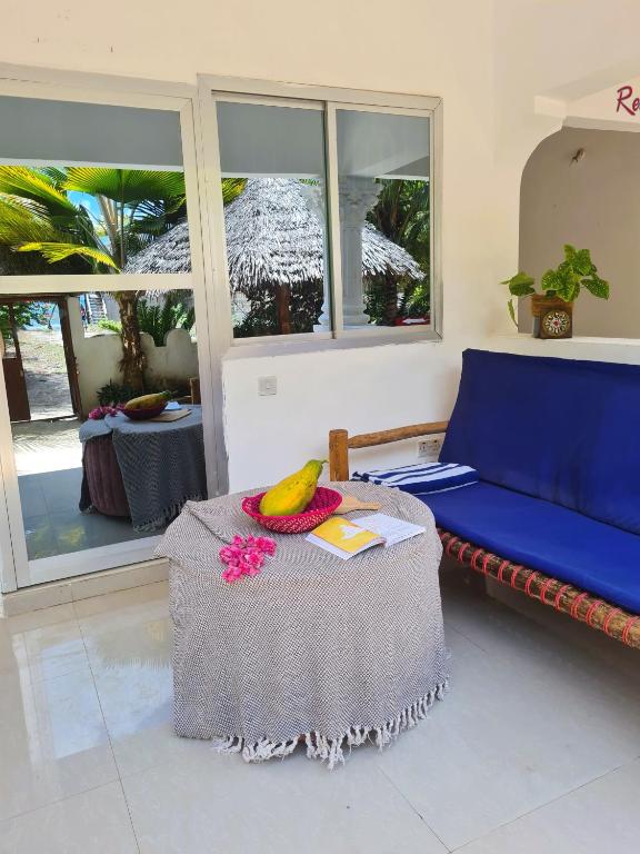 Posezení v ubytování Beachfront Villa Ladha ya Zanzibar