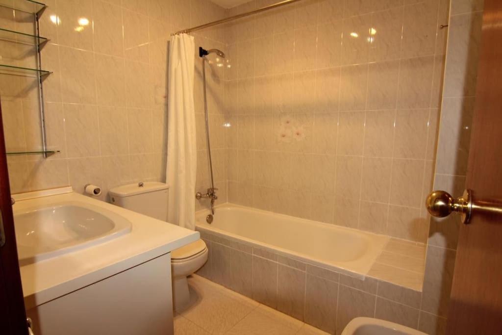 Kúpeľňa v ubytovaní Apartamento Paola