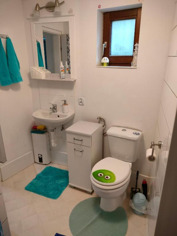 Koupelna v ubytování Ferienwohnung TAL-ECK