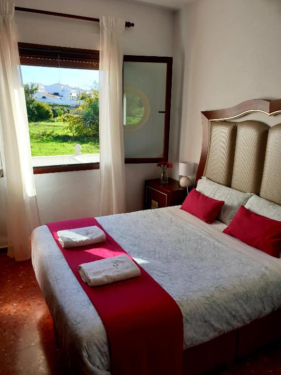 Postel nebo postele na pokoji v ubytování Casa Maria