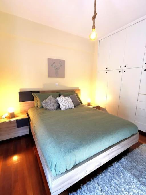 Posteľ alebo postele v izbe v ubytovaní Lucy's apartment