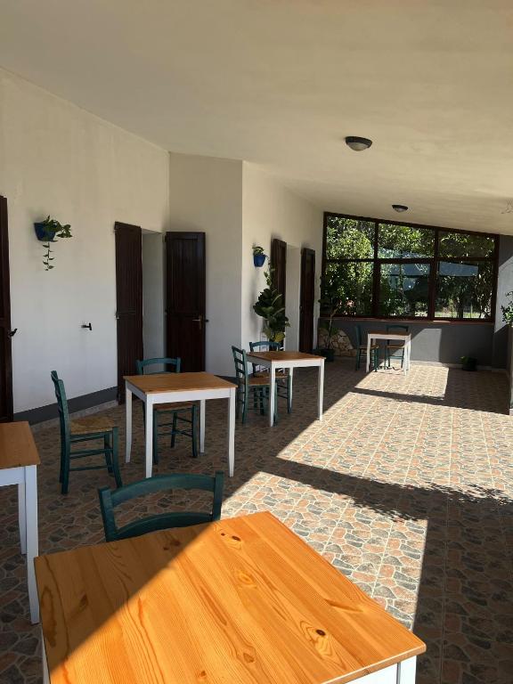 Een zitgedeelte bij Agriturismo Graziano e Barbara