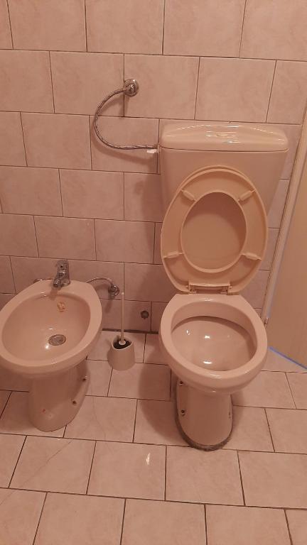 Koupelna v ubytování Apartmani Vesna