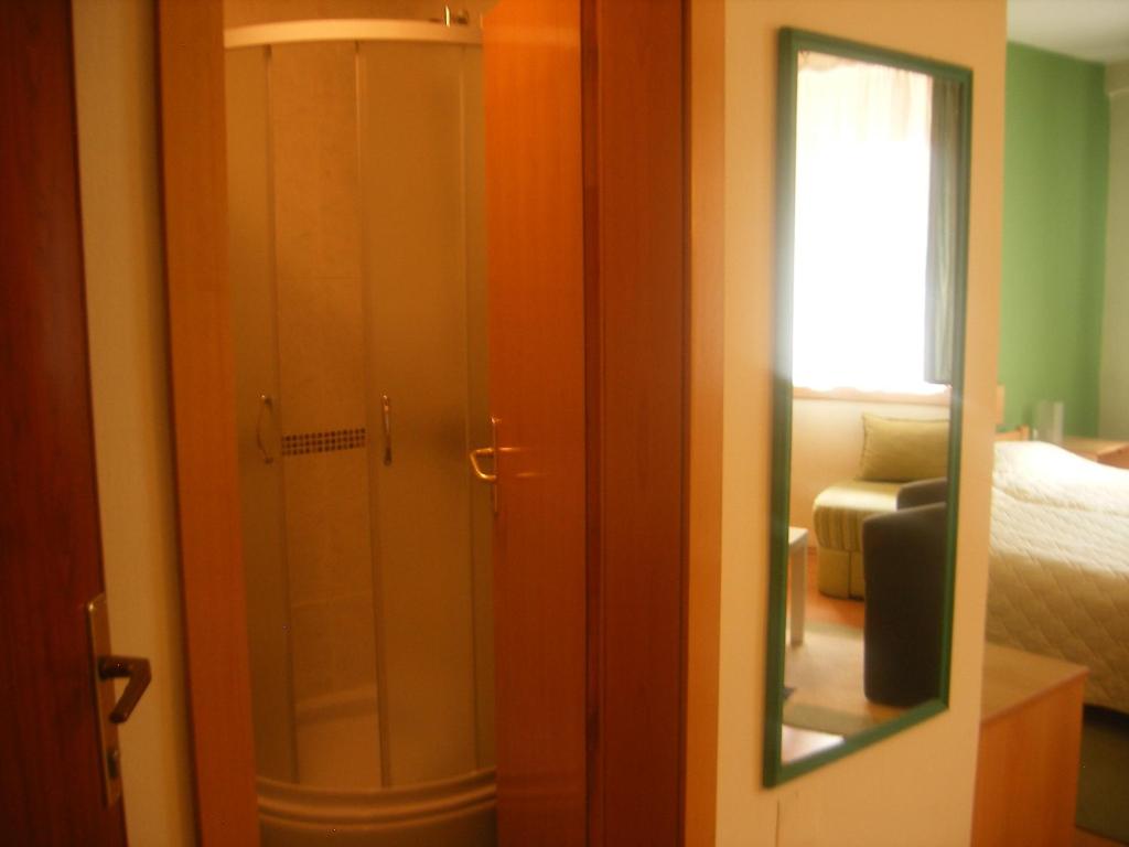 Koupelna v ubytování Hotel 7