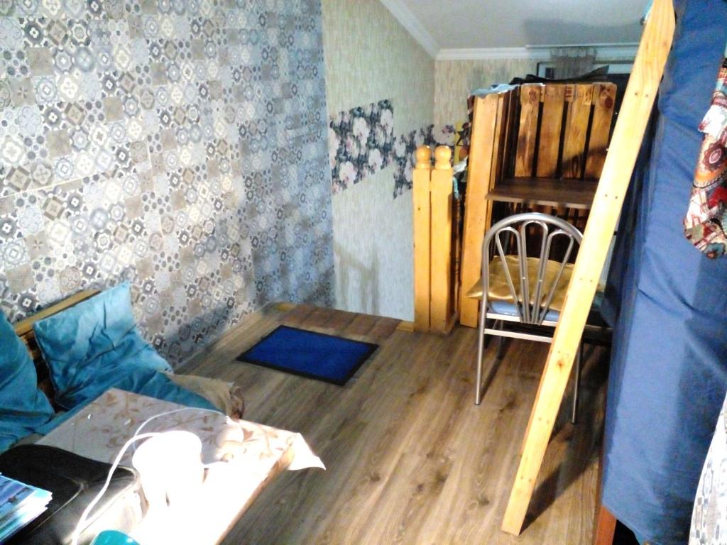 Posezení v ubytování BLUE Hostel - check message after booking
